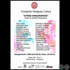 Otros Imaginarios - Obras de Artistas Paraguayos - Miércoles, 06 de Junio de 2018